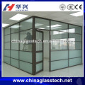 CE approved interior soundproof aluminum glass door price